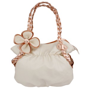 Candice Flower Soft Hobo Purse