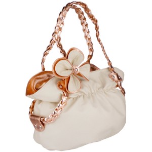 Candice Flower Soft Hobo Purse