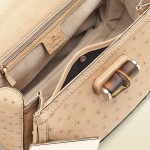 Gucci Bamboo Handle Bags - Ostrich