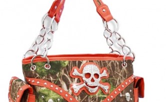 Conceal and Carry Purse Skull Studded
