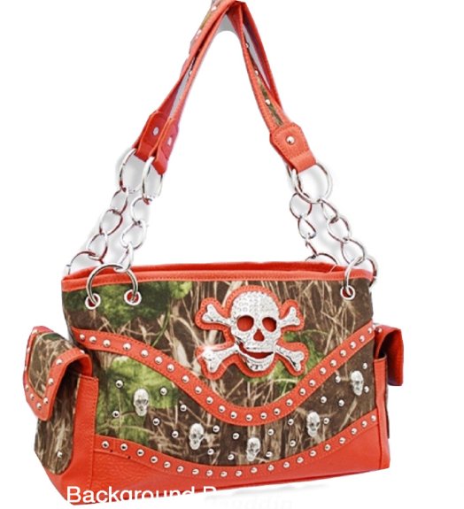 Conceal and Carry Purse Skull Studded  