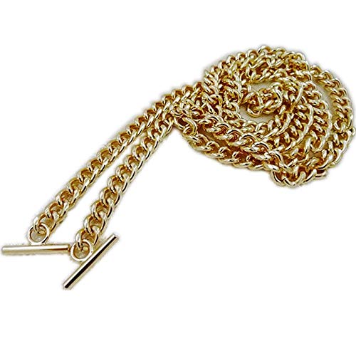 HighGrade" T Buckle" Wide 9mm Golden Chain for Women Bags Replacement Purse Chain Strap Chain