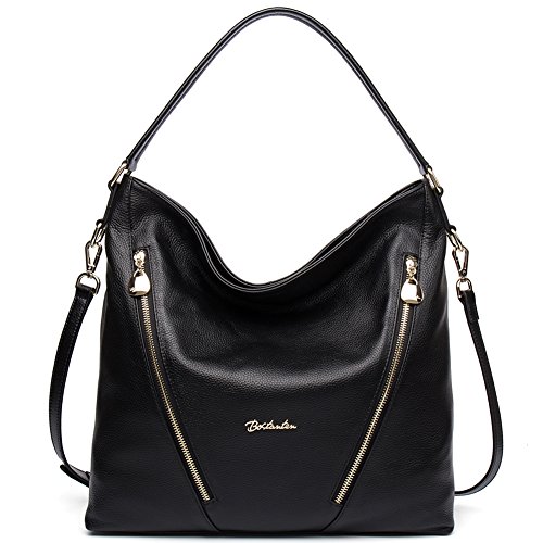 BOSTANTEN Leather Handbags Satchel Designer Tote Shoulder Bags for ...